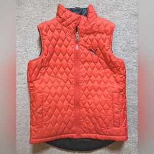 Puma girls reversible puffer vest